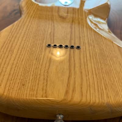 Fender Stratocaster Hardtail with 3-Bolt Neck, Maple Fretboard 1973 - 1977 - Natural image 6