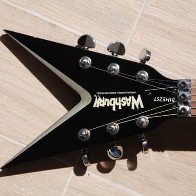 Washburn Dime 2ST Stealth with SH13 Dimebucker + 500k V Pot + 3ST Covers image 3