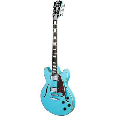 D'Angelico Premier Mini DC, Sky Blue Sky Blue image 13