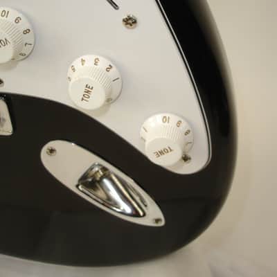 2013 Fender Eric Clapton "Blackie" Stratocaster Electric Guitar, Maple Fingerboard, Black w/ Case image 6