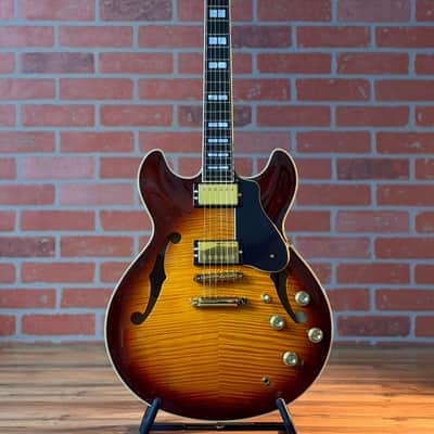 Yamaha SA2200 Violin Semi-Hollow Electric Guitar - Violin Sunburst image 1