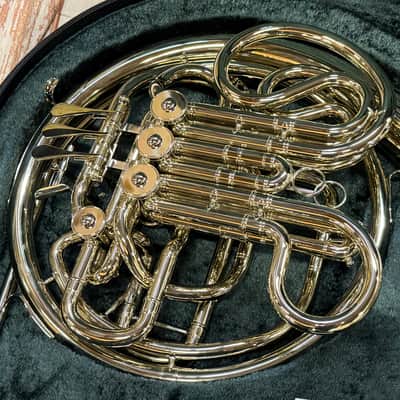 Yamaha YHR-672N F/Bb Professional Double French Horn 2024 Nickle Silver New Unplayed Auth Dlr #036 image 7