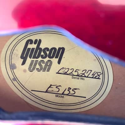 Gibson ES-135 - 2002 - Wine Red w/ Original Case. image 6