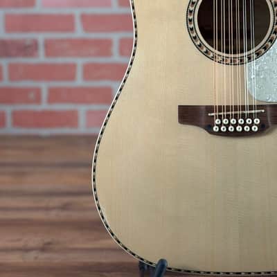 Takamine GD74CE-12U Dreadnought Cutaway 12-String Acoustic-electric Guitar - Gloss Natural image 3