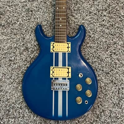 Vintage Cort Double Cutaway Electric Guitar - Case image 9