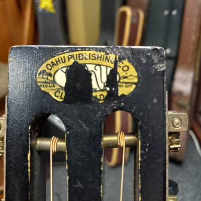 Oahu 1930's Round Neck Parlor Dobro image 2