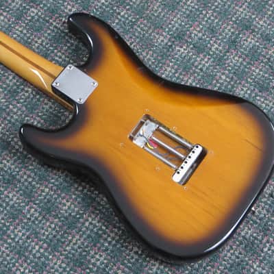 1991 Fender American Vintage 57 Stratocaster Reissue Two-Tone Sunburst! w/OHSC image 3