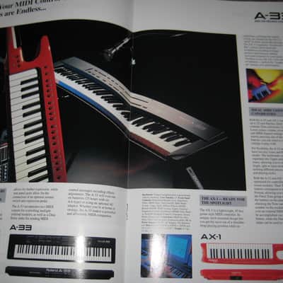 Roland Keyboard Catalog Vol. 2 Synthesizers and Keyboards From 1999 image 7