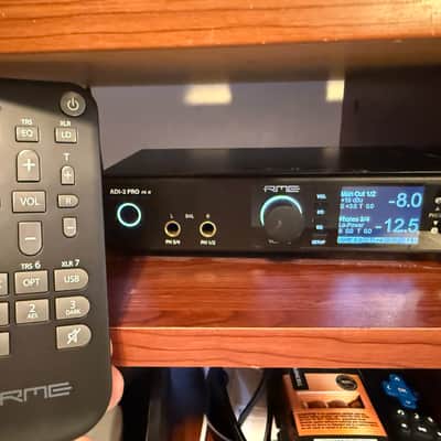 RME ADI-2 PRO FS R Black Edition AD/DA Converter 2010s - Black image 2