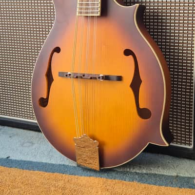 Epiphone F-5 Studio Mandolin 2025 - Vintage Sunburst Satin image 4