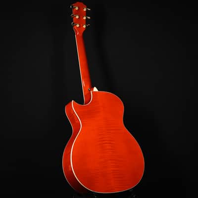Taylor Doyle Dykes Signature Model w/ Sitka Spruce Top & Big Leaf Maple Back and Sides Acoustic/ Electric- Translucent Orange 2026 (1203096085) image 12