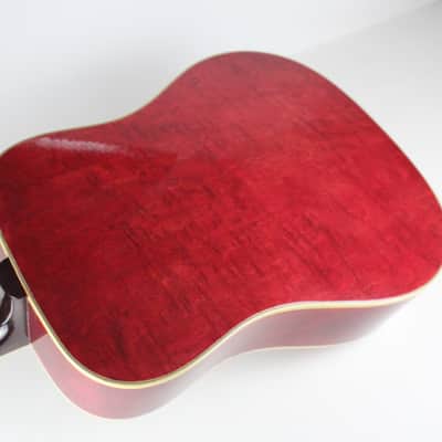1968 Gibson Dove Vintage Acoustic Guitar Cherry Sunburst 100% Original w/ OHSC Minty 1960's Dreadnought with Manual image 18