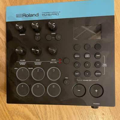 Roland TM-6 Pro Drum Trigger Module 2018 - 2020 - Black/Blue