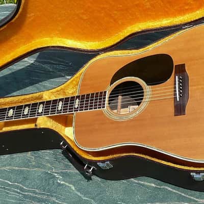 Westone Brazilian Rosewood W-40 Matsumoku Japan 1974 Natural D35 Copy BARGAIN image 2