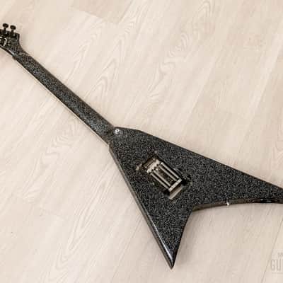 1994 Jackson USA Randy Rhoads RR1 Flying V Holoflake w/ EMG, Case image 12