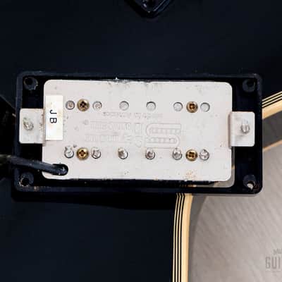 2000s Edwards by ESP E-LP-98LTC Custom Black Beauty, Ebony Nitro Lacquer w/ USA Seymour Duncans, Japan image 19