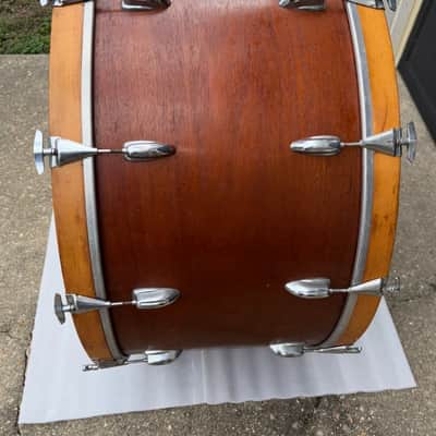 ULTRA RARE Slingerland 32” BASS DRUM 1970 - 1972 - Natural VERY GOOD BOOM BOOM! image 9