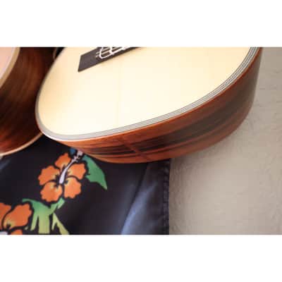Kala KA-SSEBY-T Solid Spruce Top Striped Ebony Tenor Ukulele – Satin Finish image 21