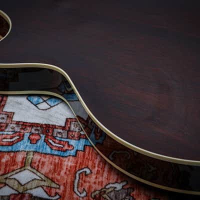 COLLINGS USA SoCo Deluxe Semi-Hollow "Tobacco Burst + Rosewood" (2023) image 12