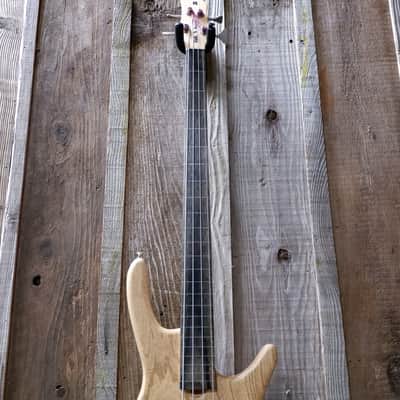 Roscoe Century Standard 4 Fretless 2013 Natural w/ Hard Case image 9