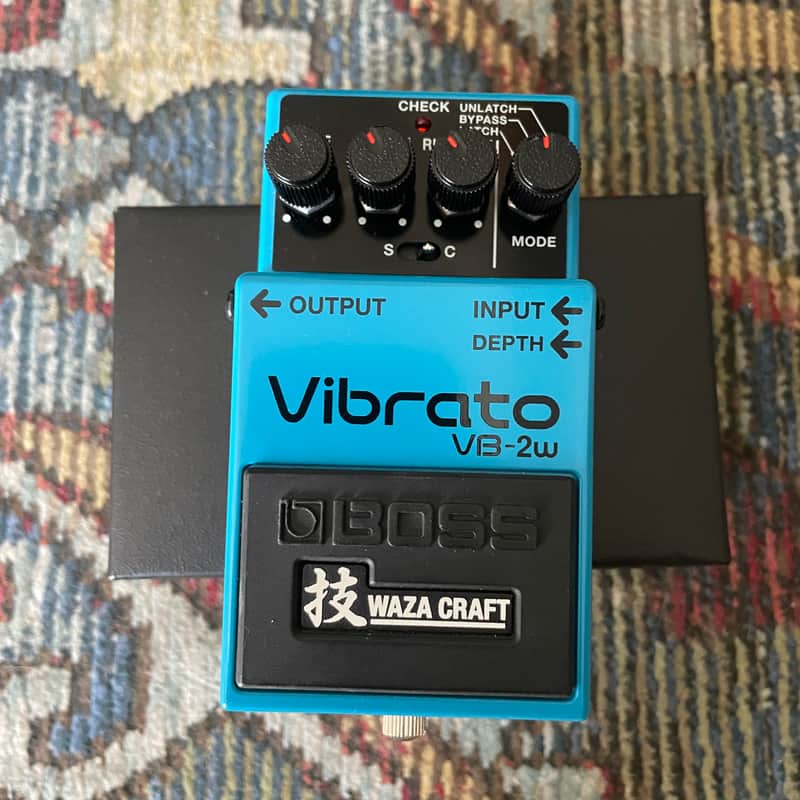 Boss VB-2W Waza Craft Vibrato 2016 - Present - Blue image 1