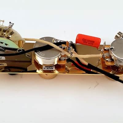 Atlantic Custom Guitars Telecaster Loaded Control Plate with Premium Tele 4-way Wiring Harness & Kno image 5