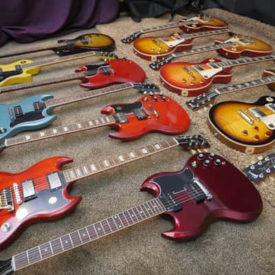 Video! 2019 Gibson The Original Collection Prototypes | Les Paul + SG | 14 Guitars image 2