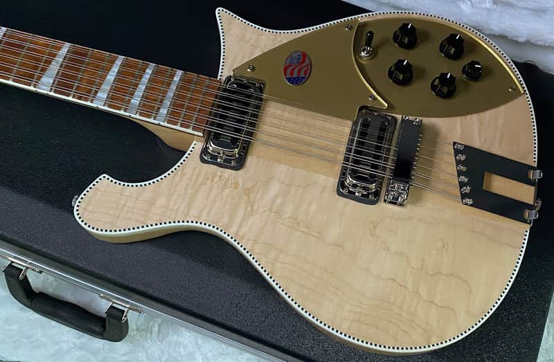 NEW! Rickenbacker 660/12 Maple Glo MG - Only 7.65 lbs - Authorized Dealer - G07428 image 1