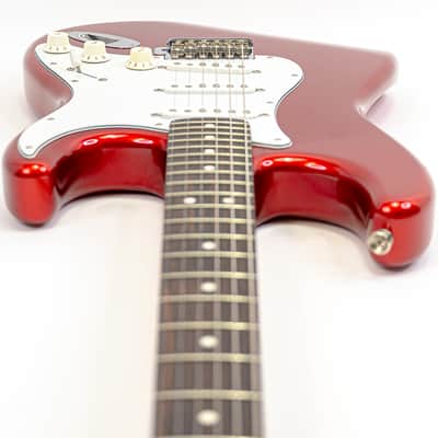 Late 90’s MIJ Fender Stratocaster Candy Apple Red - Made by Dyna Gakki, Stage Ready image 7