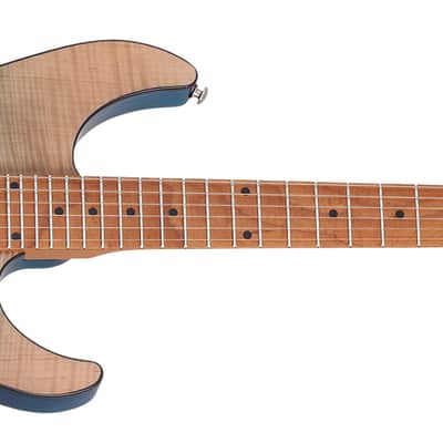 Schecter C-1 Standard Plus guitar in Blue Fade image 6