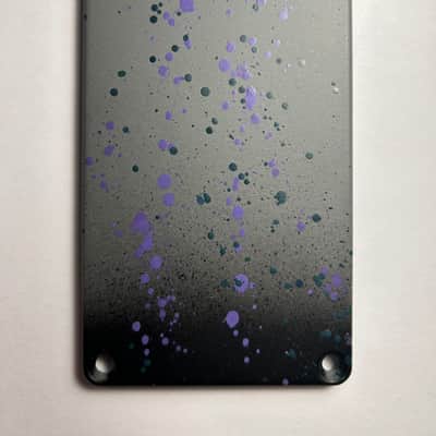 AlfaTone Drive of Darkness #1 2025 - Grey Purple Splatter (Catalinbread Sabbra Cadabra style pedal) image 2