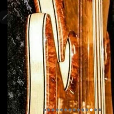 RockHewer Custom Arachnophilia 8 2017 Red Malleé Burl Gloss image 18