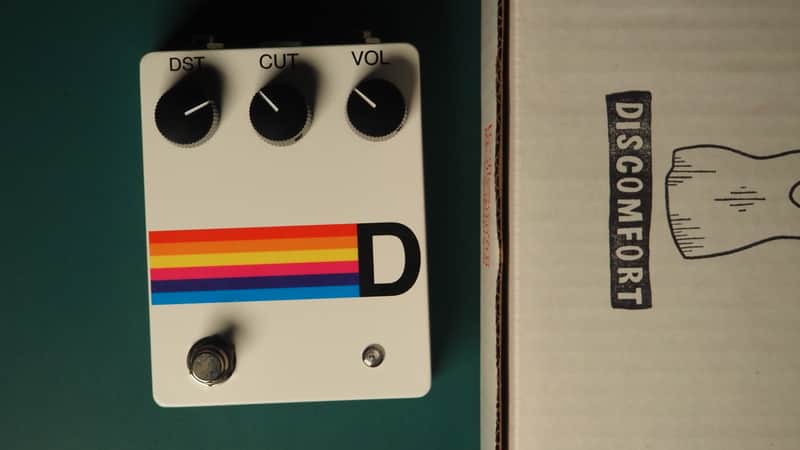 Discomfort Designs Spectrum Hand-Wired Mid-Gain Overdrive Box 2021 image 1