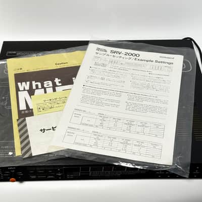 Immagine Roland SRV-2000 MIDI Digital Reverb 1985 - 1989 - Black - 10