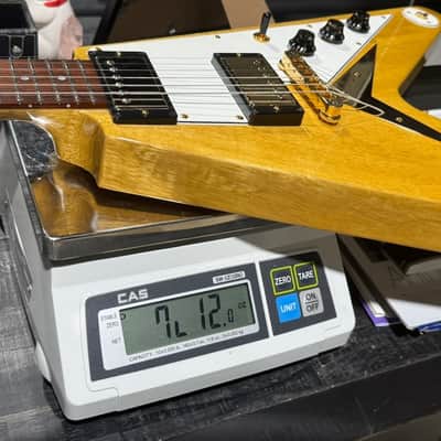 Hamer Vector GVKS "Brazilian Rosewood" Ltd. Run 2007 - Black Korina Flying V Reissue its Mint w/COA ! image 21
