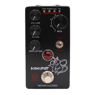 Mosky Audio king rat Fuzz Distortion Pedal,price include the import duty for US buyer