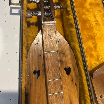 Robert Mize Dulcimer, walnut with wormy chestnut soundboard image 2