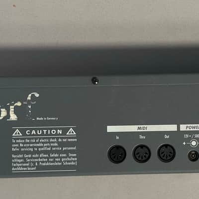 Waldorf Pulse Rackmount Synthesizer 1995 - Blue image 2