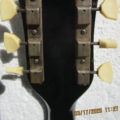 National Archtop Electric Guitar, 1956, Blue Finish, Kluson Tuners.SSC, image 18