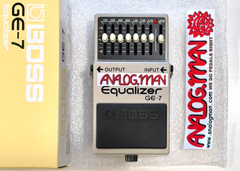 Boss Analogman GE-7 in Original Box Pro Mod EQ Pedal Incredible Condition FAST SHIP! image 1