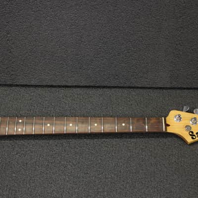John Saunders 1980s Bass neck Cougar Maverick Plek'd (Worked at Tobias Basses) image 2