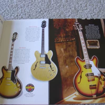 Epiphone 2008 Epiphone guitar catalog 2000's image 2