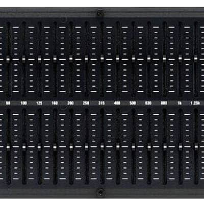 2x dbx 1231 Dual 31-band Graphic Equalizer, Switchable boost / cut ranges of ±6 or ±15 dB image 3
