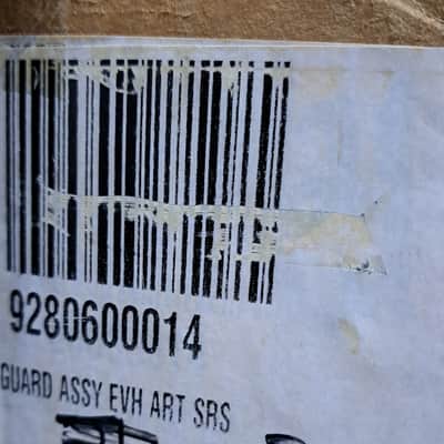 EVH Art Series Stratocaster pickguard assembly Humbucker Original Unused Early Version image 6