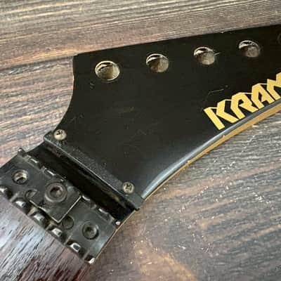 80s KRAMER LK-3 Neck Black Head Made in Japan image 7
