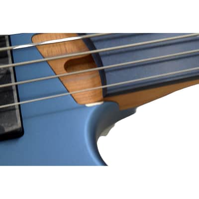 Ibanez EHB1005F Fretless Bass in Arctic Ocean Matte B-Stock 1757 image 8