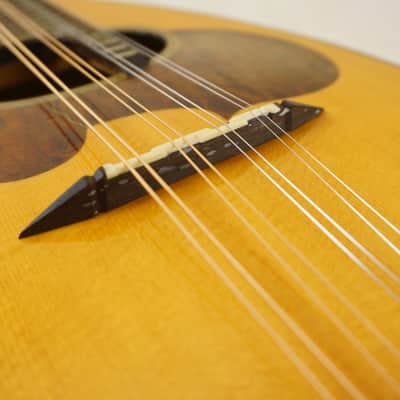 Vintage Suzuki M-50 Master Hand Bowlback Mandolin Nagoya MIJ Japan w/ Hard Case image 11
