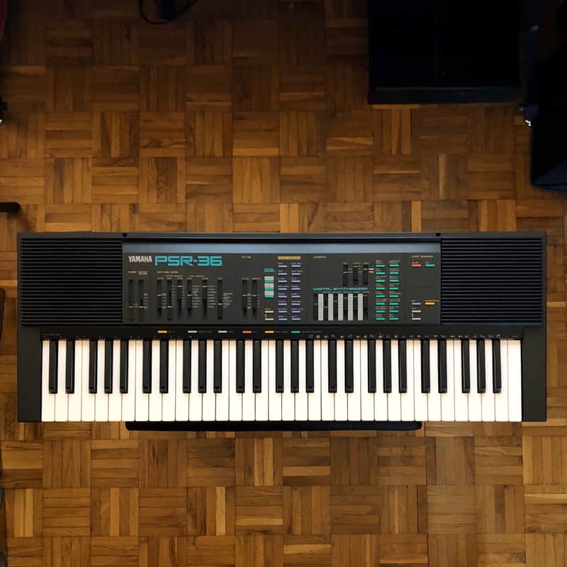Yamaha PSR-36 (made in Japan 1988) - one of the most