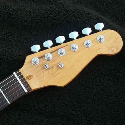 Haywire Customized Classic Feather-Light Strat Hand built in 2018 Natural Butterscotch Ash+7 sounds image 6