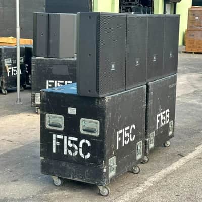 JBL VTX F15 15-inch Bi-Amplified 2-Way Loudspeakers W/ Case (LOT OF 4) THS image 9